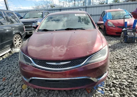 2015 Chrysler 200 Limited z USA, uszkodzony, nr VIN 1C3CCCAB7FN593457